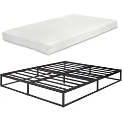 METALLBETT Trerunta mit Matratze