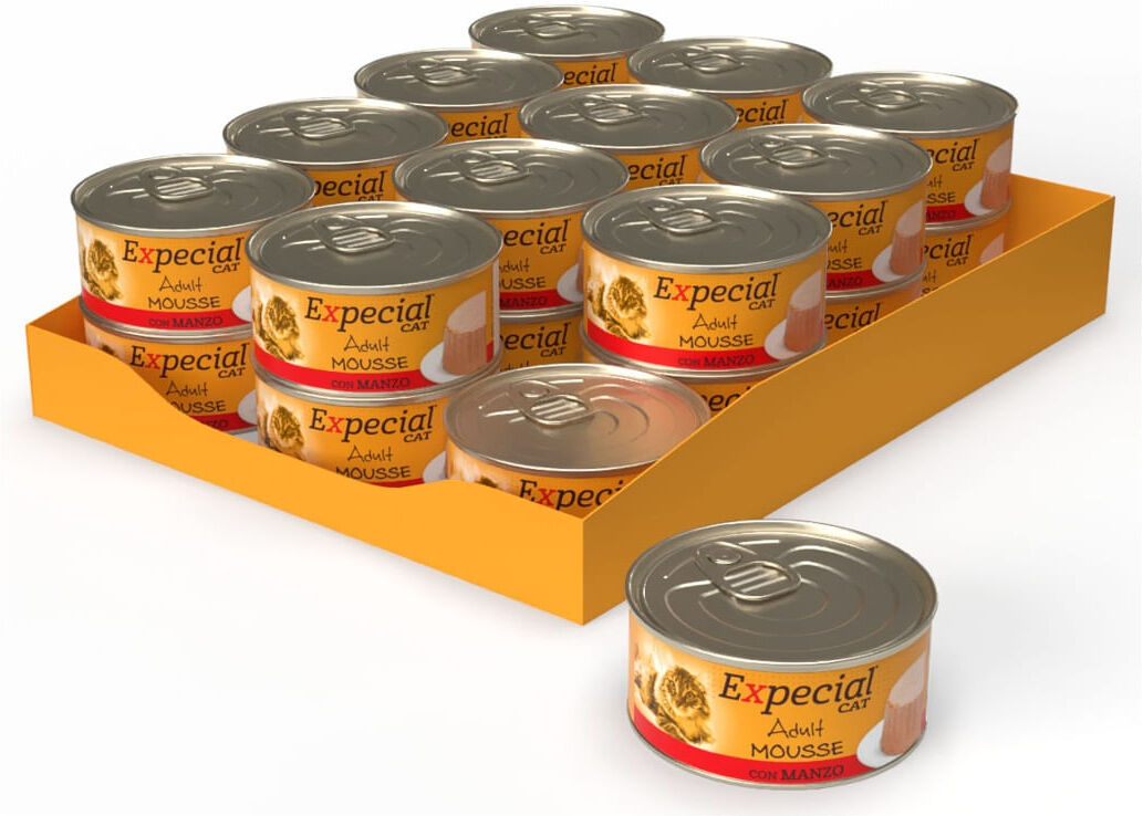 Expecial Cat Mousse Lattina Multipack 24x85G MANZO
