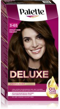 Schwarzkopf Palette Deluxe cor para cabelo permanente tom 3-65 Chocolate Brown 1 un.. Palette Deluxe