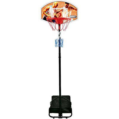 Basketballständer BEST SPORTING "Basketballständer höhenverstellbar von 165 - 205 cm", bunt (schwarz, orange), BallsportkörbeB:90cm H:205cm, Kunststoff, Stahl, B:90cm H:205cm