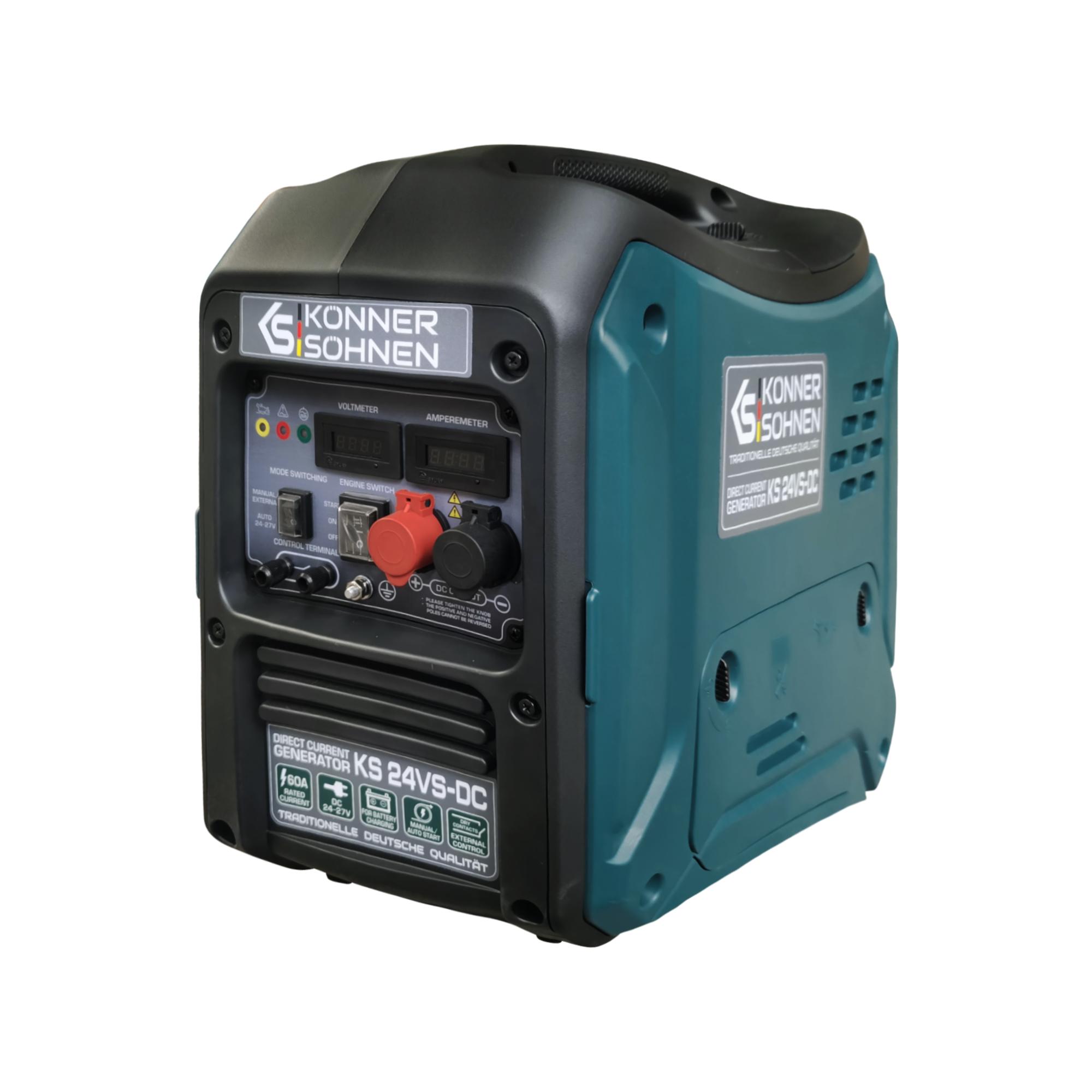 Könner & Söhnen Gleichstromgenerator KS 24VS-DC 24V 60A DC mit AUTO & MANUELL