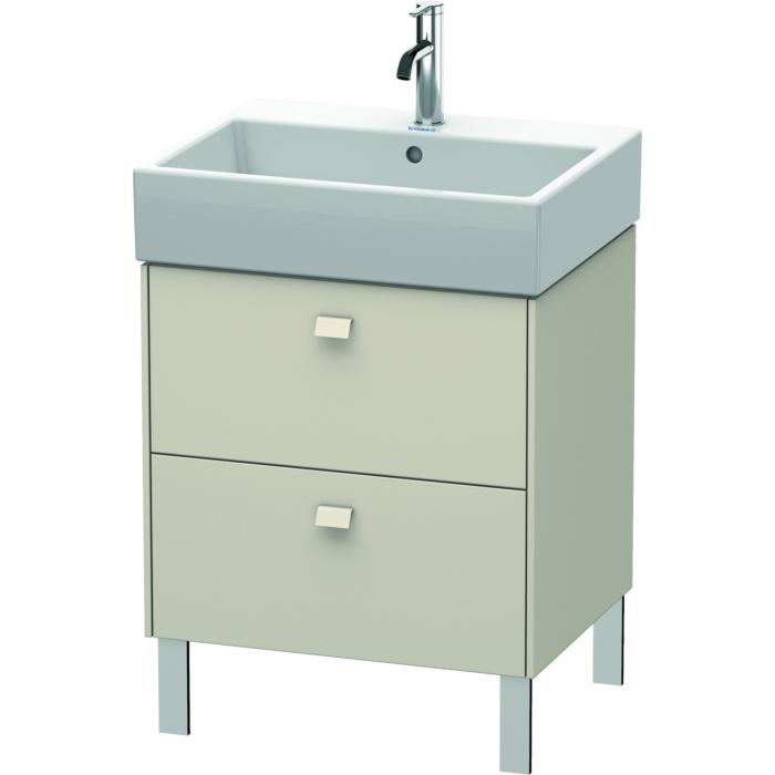 Duravit Brioso Waschtischunterbau BR443309191 584x459mm, Taupe, 2 Auszüge