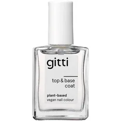 15ml gitti Matte Top & Base Coat Vegan Nail Care