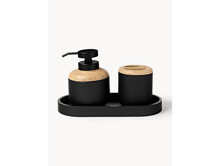 Accessoires de salle de bain Ari, 3 pièces