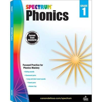 Spectrum Phonics Grade 1, Taschenbuch von Spectrum, Carson Dellosa, 978-1-4838-1182-6