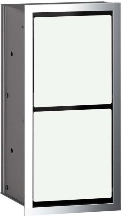 Emco Asis Modul 150 WC-Papier-Modul 972527821 Unterputzmodell, chrom/optiwhite