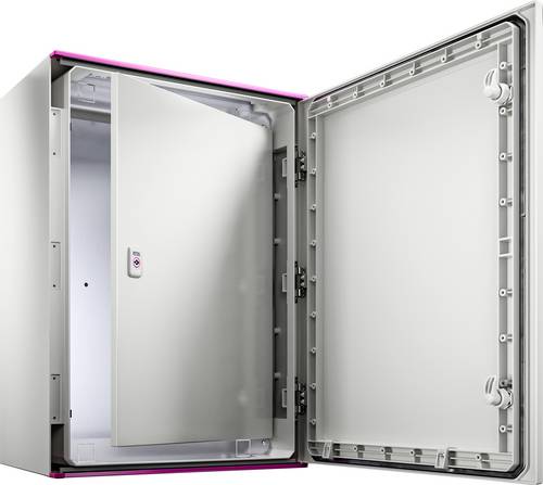 Rittal 1485744 SZ Innentür für Kunststoff-Schaltschränke AX , für BxH: 400x400mm Verteilertür Stahlblech Grau (RAL 7035) 1St.