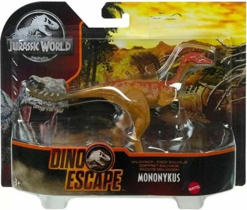 Figura De Acción Dinosaurio Jurassic World Mattel 811001 Marrón Talla Única Niño