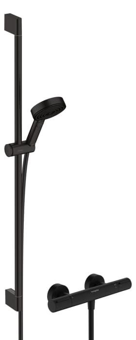 Hansgrohe Pulsify Select S douchesysteem met 3 straalpatronen en 90 cm douchestang