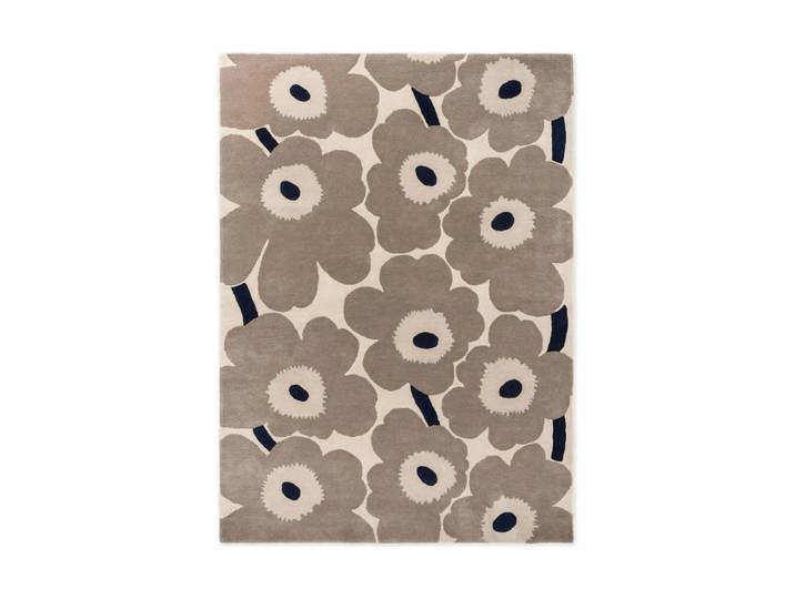 Marimekko Unikko Wollteppich Greige, 200x280 cm