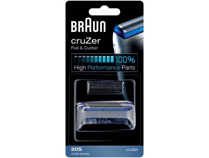 Braun Scherkopf cruZer 20S Silber Scherkopf – Rasiergerät Zubehör/Epiliergerät Zubehör – edelstahl