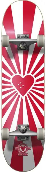 Skateboard Komplettboard Heart Supply Burst Logo (8" - Rot)