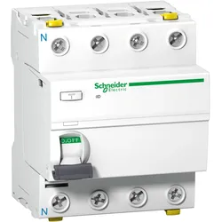 Schneider Electric, Schutzschalter, Acti9 iID RCCB 4Pole 40A 300ma Type A