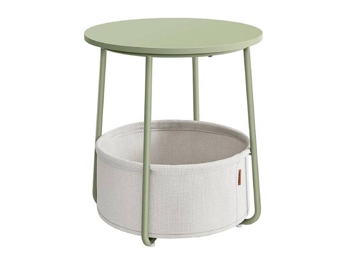 SONGMICS Couchtish SADY 45x45x50cm grün