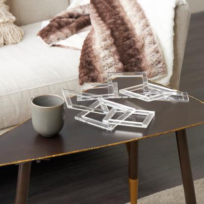 ARCILLA ELEMENTAL Clear Acrylic Plastic Chain Sculpture
