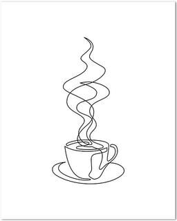 Uplifted Finds Artisan Coffee Guide Canvas   Minimalist Barista Menu Print   Executive Kitchen & Cafe Sanctuary Decor cpc3218 20 X 25 Cm No Frame