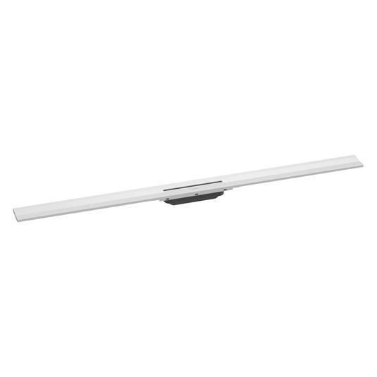 hansgrohe HG Duschrinne RainDrain Flex kürzbar, Wandmontage 1200mm mattweiss (1200 mm) (56054700)