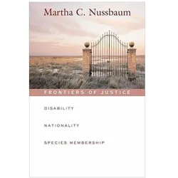 Frontiers of Justice, Sachbücher von Martha C Nussbaum