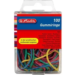herlitz Gummibänder Mehrfarbig 55 mm Ø 8770000
