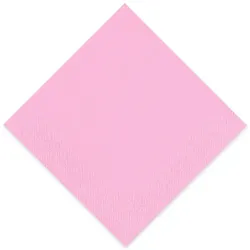 1000 Tissue Servietten  Gourmet Premium Rosa 33x33cm 3-lagig 1/4 Falz