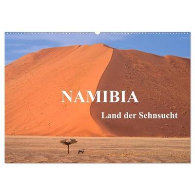 Namibia-Land der Sehnsucht (Wandkalender 2027 DIN A2 quer), CALVENDO Monatskalender