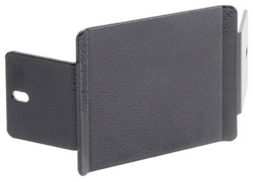 Hager MES-SBV200 MES-SBV200 Blende f.Sockelanreih. 90° Höhe 200mm RAL9005 Blende Stahl Schwarz 1St.