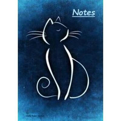 Notizbuch A5 liniert [Cat - Katze] Softcover von Daily Paper Design | 80 Seiten | als Tagebuch, Bullet Journal, Notizheft & aus nachhaltiger und u,