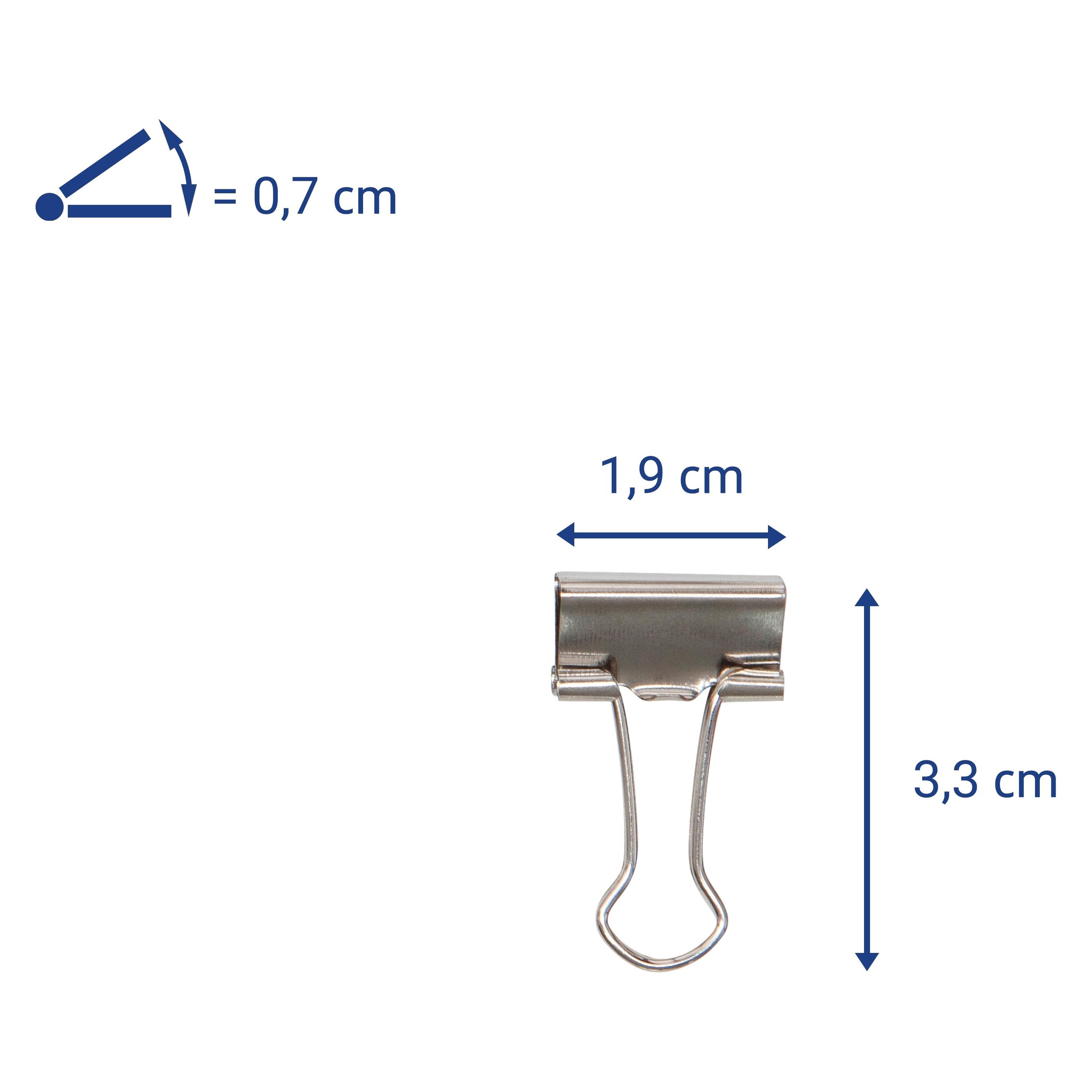 Maul Klemmer farbig sortiert Breite 19 mm (12x) (2131999)