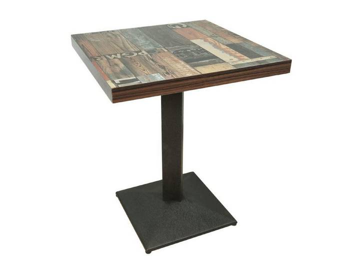 LuxusKollektion Bartisch Bartisch quadratisch 60x60x75cm (1-St)