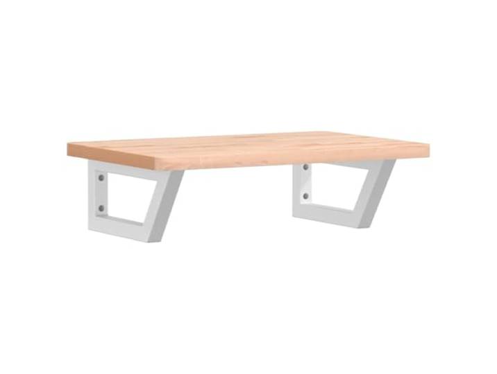 Heofavd Waschtischplatte Massivholz Buche 60x40cm Wandmontage Regal
