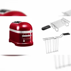 KitchenAid Set 1, Toaster + Brötchenaufsatz Artisan 5KMT2204 Liebesapfelrot