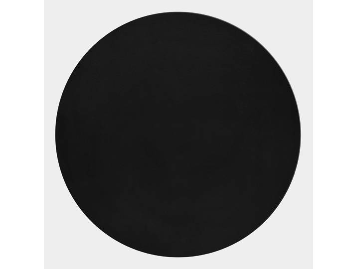 Hochflor-Teppich AYYILDIZ TEPPICHE POUFFY 5100 , auch als Läufer und Rund , schwarz, H:20mm Ø:120cm, Polyester, Teppiche, Hochflor-Teppich, Läufer, weicher glatter Softflor, Kaninchen Fell Haptik, waschbar
