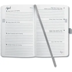 Jolie, Agenda, Agenda Beauty 2026 (A6, 1 Woche / 2 Seiten)