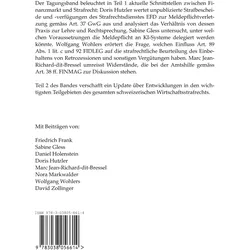 Finanzmarkt und Strafrecht, Fachbücher von Marc Jean-Richard-dit-Bressel, David Zollinger