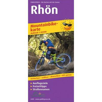 Publicpress Radkarte Rhön 1:50.000, Sonstige von , KOMPASS Freytag & Berndt, 978-3-7473-0455-6