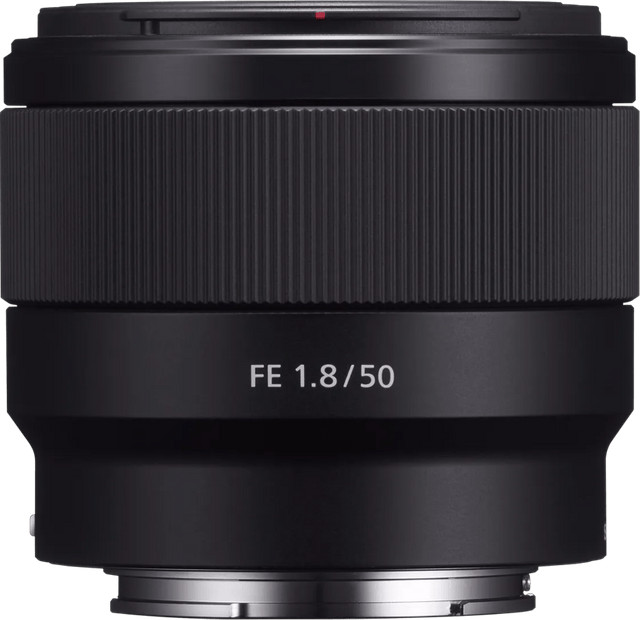 Sony FE 50mm f/1.8 lens