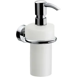 Emco Flüssigseifenspender 452100102 Rondo 2 chrom, Behälter und Dosierpumpe Kunststoff