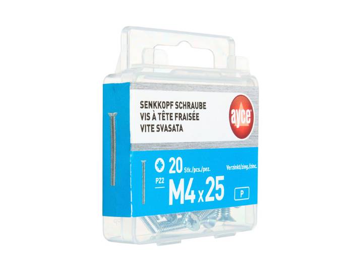 Ayce Senkkopf-Schraube M4 × 25 mm