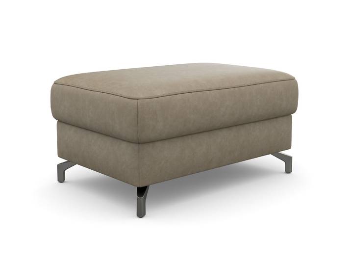 Stauraumhocker SIT & MORE Scarlett , beige, B:102cm H:48cm T:67cm, Hocker, Stauraumhocker, mit Stauraum