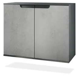 KOMMODE Sylt Beton Oxid Optik