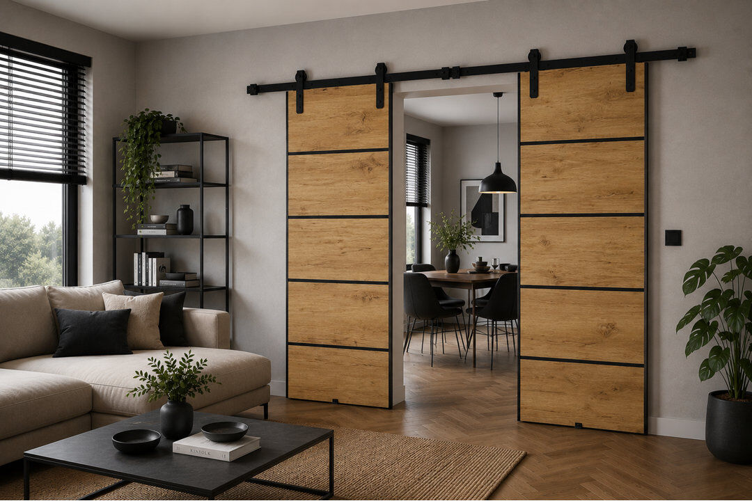 Union Rustic Door Brown 172cm x 205cm