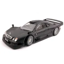 Maisto 31849 - Modellauto -  Mercedes CLK-GTR Streetversion (matt-schwarz, Maßstab 1:18)