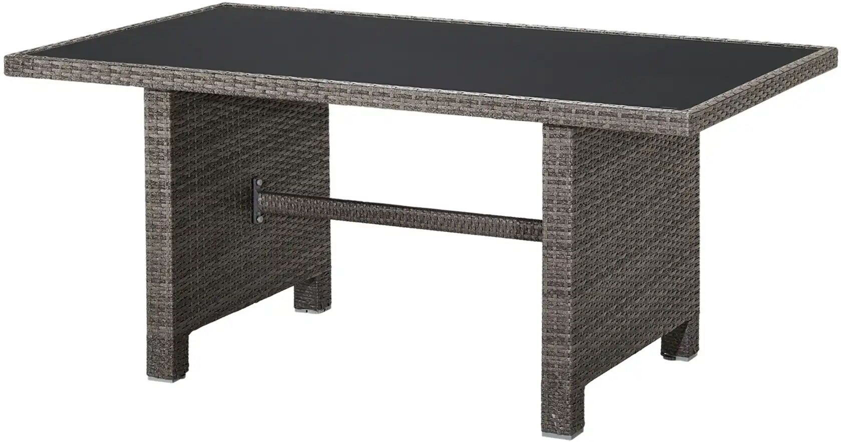 a casa mia Gartentisch  Bregenz ¦ grau ¦ Maße (cm): B: 85 H: 67