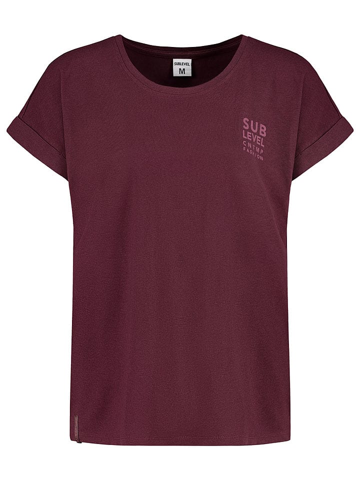 Sublevel Shirt "Lina" in Bordeaux - M