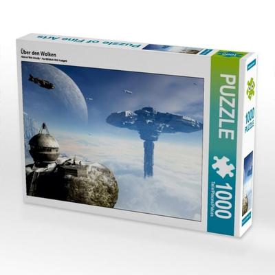 CALVENDO Puzzle Über den Wolken 1000 Teile Puzzle quer | 1000 Teile Lege-Größe 64 × 48 cm Foto-Puzzle für glückliche Stunden