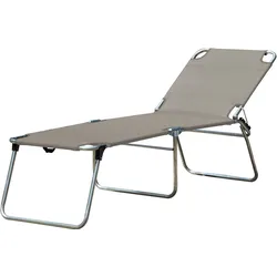 Fiam Amigo 40+ - Dreibeinliege taupe