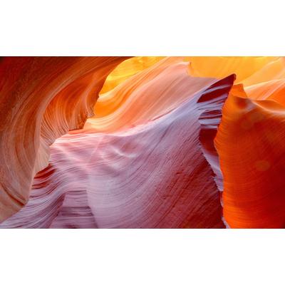 Fototapete PAPERMOON "Antilope Slot Canyon", bunt, B:4m L:2,6m, Vlies, Tapeten