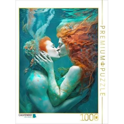 CALVENDO Puzzle Der Kuss | 1000 Teile Lege-Größe 64x48cm Foto-Puzzle für glückliche Stunden