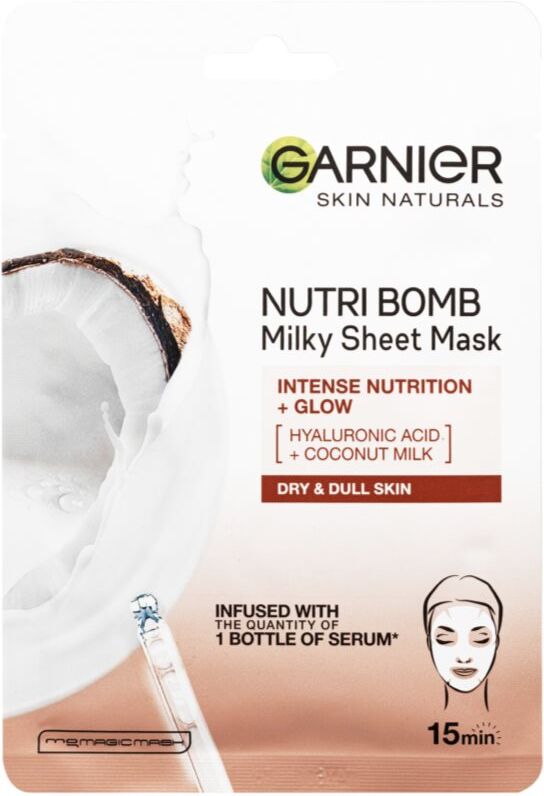 Garnier Textil Masks Nutri Bomb Nährende Tuchmaske 28 g