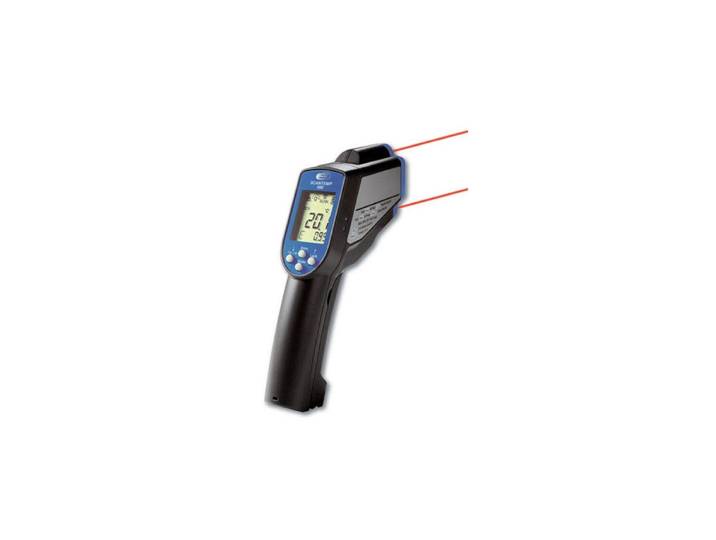 Thermodetektor TFA DOSTMANN Scan Temp 490 , schwarz (schwarz, blau), Temperaturmessgeräte, Thermodetektor